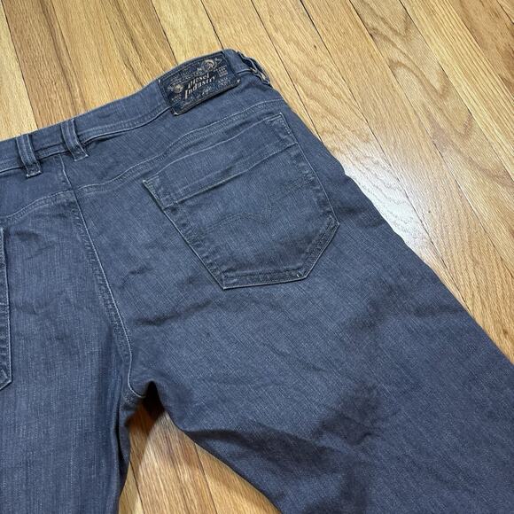 Diesel Safado Jeans Men’s 36x32 Gray Regular Slim Straight Stretch Denim USA - Picture 15 of 16